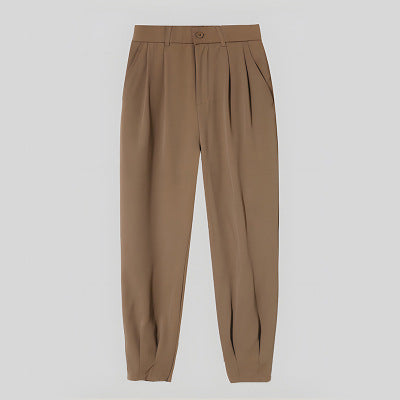 Aadan™ | Fashion Suit Trousers with a tight ankle waistband