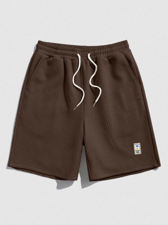 Severo set T-SHIRT & shorts - COFFEE